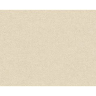   Egyszínű Vintage koptatott textilminta bézs tónus tapéta