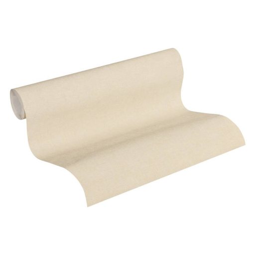 Egyszínű Vintage koptatott textilminta bézs tónus tapéta