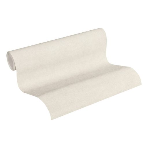 Egyszínű Vintage koptatott textilminta bézs/szürkésbézs tónus tapéta