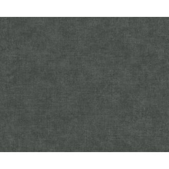   Egyszínű Vintage koptatott textilminta sötétszürke/antracit tónus tapéta