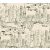 As-Creation  Boys & Girls 6, 36753-2 Gyerekszobai grafikus város házak bézs szürke fekete tapéta