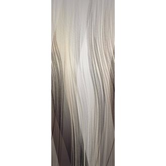   Páratlan optikai mélység és harmonikus elegancia! Hullámdesign felsőfokon krémfehér lágy bézs barna és sötétbarna tónus falpanel