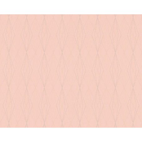 As-Creation Emotion Graphic 36879-5  Design grafikus rombuszhálózat rózsaszín tapéta