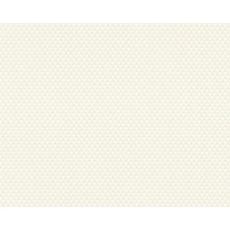   As-Creation Metropolitan Stories 36897-2 Chesterfield háló/rombusz minta fehér ezüst fénylő pontok tapéta