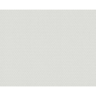   As-Creation Metropolitan Stories 36897-4 Chesterfield háló/rombusz minta halvány szürke ezüst fénylő pontok tapéta