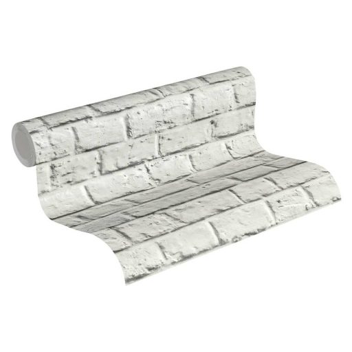 As-Creation Metropolitan Stories 36912-2  natur téglafal 3D szürke árnyalatok tapéta