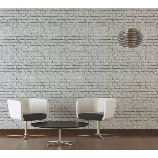 As-Creation Metropolitan Stories 36912-2  natur téglafal 3D szürke árnyalatok tapéta