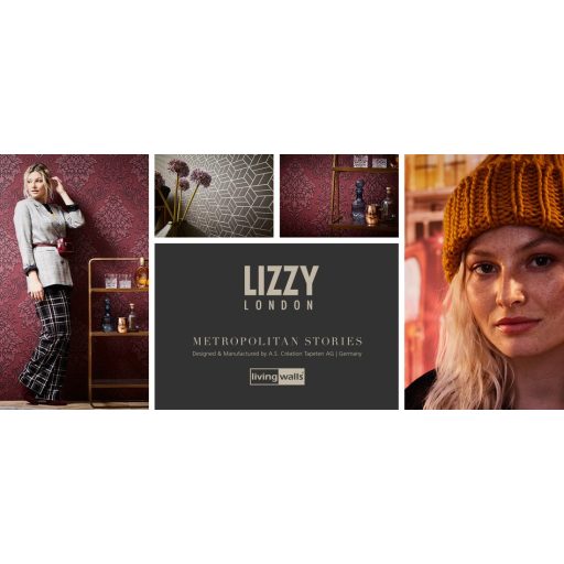 As-Creation Metropolitan Stories 36920-4  design grafikus 3D szürke ezüst fémes csillámló hatás