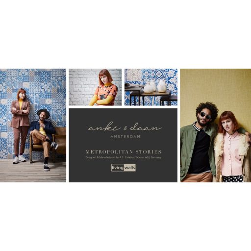 As-Creation Metropolitan Stories 36921-4  Vintage akvarell virágálom szürke fehér tapéta