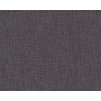   As-Creation Metropolitan Stories 36922-2  textilhatású egyszínű fekete tapéta