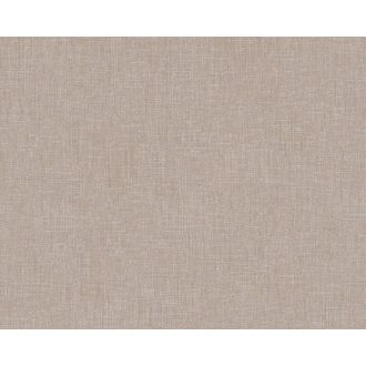   As-Creation Metropolitan Stories 36922-4 textilhatású egyszínű barna szürkésbarna tapéta