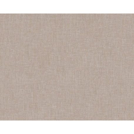 As-Creation Metropolitan Stories 36922-4  textilhatású egyszínű barna szürkésbarna tapéta
