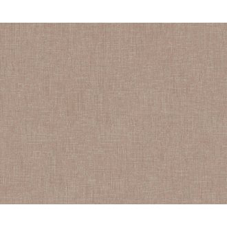   As-Creation Metropolitan Stories 36922-5  textilhatású egyszínű barna tapéta