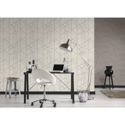 As-Creation Metropolitan Stories 36924-2  Vintage natur beton szürke szürkésbarna ezüst enyhén csillámló hatású tapéta