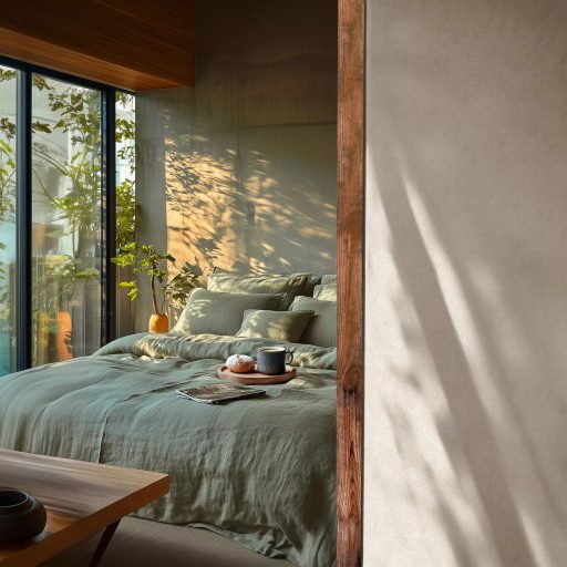 Enyhén texturált egyszínű finom vakolatminta krémfehér/krém tónus tapéta