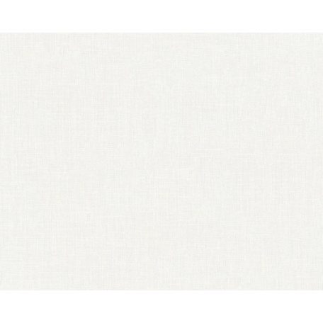 As-Creation Metropolitan Stories 36925-3  textilhatású egyszínű fehér tapéta