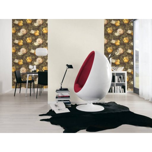 As-Creation Metropolitan Stories 36925-4 textilhatású egyszínű krémszín tapéta