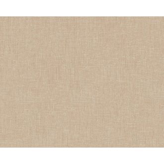   As-Creation Metropolitan Stories 36925-7 textilhatású egyszínű barna tapéta