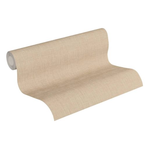 As-Creation Metropolitan Stories 36925-7 textilhatású egyszínű barna tapéta