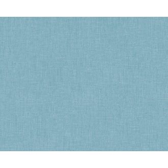   As-Creation Metropolitan Stories 36925-8  textilhatású egyszínű világoskék tapéta