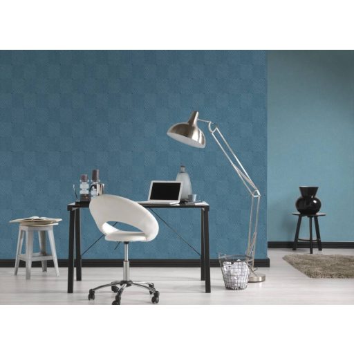 As-Creation Metropolitan Stories 36926-4  design grafikus kék világoskék ezüst enyhe fémes hatás tapéta