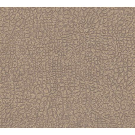 Architects Paper Absolutely Chic 36970-1 Natur elefántbőr mintázat barna bézs szürkésbarna arany csillogó hatás tapéta