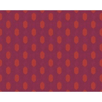   Architects Paper Absolutely Chic 36973-1 Grafikus hatszög/méhsejt mintázat pink/lila narancs tapéta