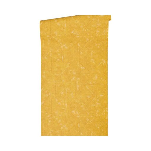 Architects Paper Absolutely Chic 36974-4  strukturált egyszínű rombuszok aranysárga tapéta