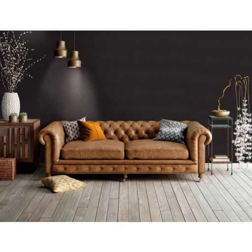 Egyszínű vászonhatású strukturminta fekete tónus tapéta