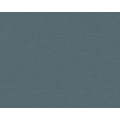   Egyszínű vászonhatású strukturminta kék/szürkéskék tónus tapéta