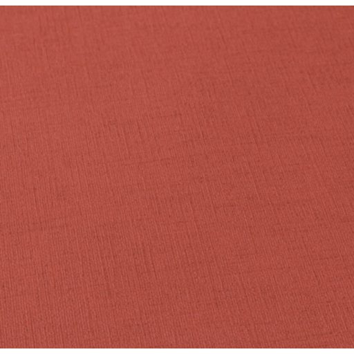 Egyszínű vászonhatású strukturminta piros/narancsos piros tónus tapéta