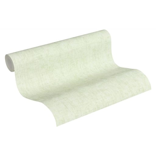 As-Creation Greenery 37334-2  Egyszínű strukturált melírozott világoszöld tapéta