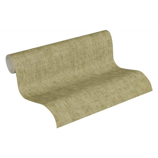 As-Creation Greenery 37334-4  Egyszínű strukturált melírozott zöld árnyalatok tapéta