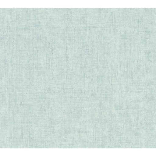 As-Creation Greenery 37334-5  Egyszínű strukturált melírozott világoskék/zöldeskék tapéta