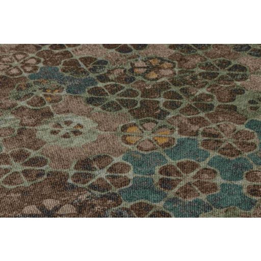 As-Creation New Walls 37391-1 FINCA HOME Natur díszes csempe hatású minta bézs barna zöld türkiz narancs tapéta