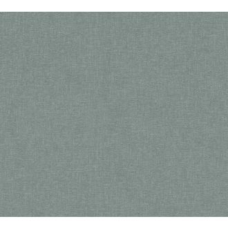   As-Creation New Walls 37395-3  Egyszínű strukturált melírozott zöld tapéta