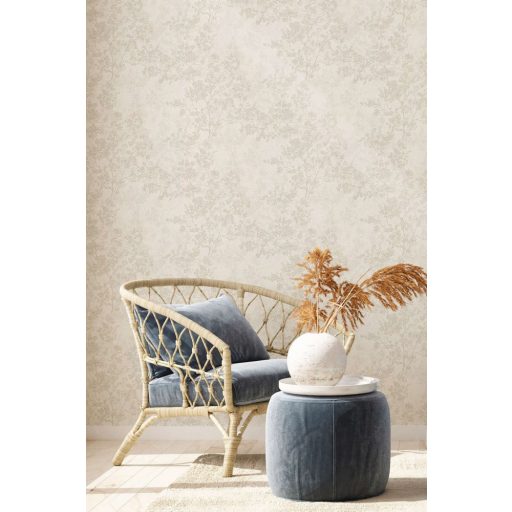As-Creation New Walls 37397-2  COSY & RELAX Natur virágzó ágak krém bézs szürkésbézs tapéta