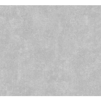   As-Creation New Walls 37418-2  Egyszínű strukturált szürke  tapéta