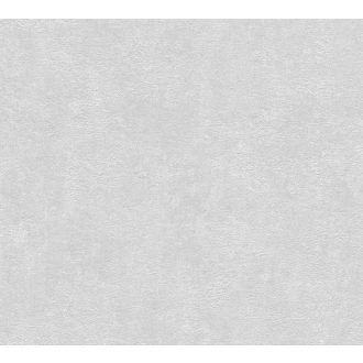   As-Creation New Walls 37418-3  Egyszínű strukturált világos szürke  tapéta