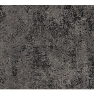   As-Creation New Walls/Black is Beautiful 37425-6 Egyszínű strukturált sötétszürke antracit enyhe ezüst fény tapéta