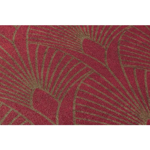 As-Creation New Walls 37427-4 50s GLAM Art Deco piros/bordópiros arany mintarajzolat tapéta