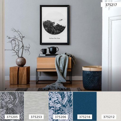 As-Creation Daniel Hechter 6, 37521-7  Egyszínű strukturált világos szürke tapéta