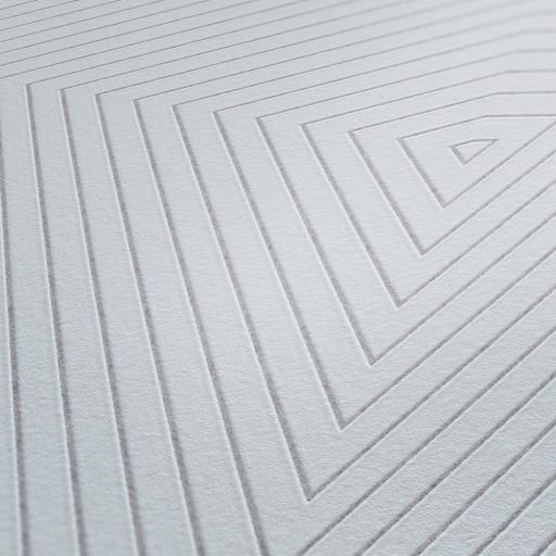 As-Creation Daniel Hechter 6, 37522-3 Geometrikus grafikus designminta világos szürke ezüstfényű vonalak tapéta