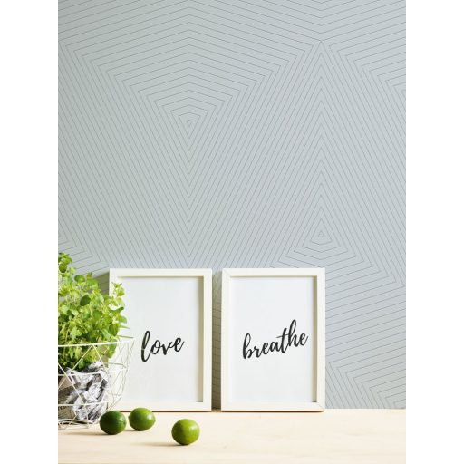 As-Creation Daniel Hechter 6, 37522-3 Geometrikus grafikus designminta világos szürke ezüstfényű vonalak tapéta