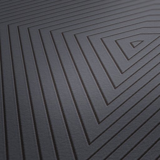 As-Creation Daniel Hechter 6, 37522-5  Geometrikus grafikus designminta sötétszürke bronz finoman fénylő vonalak tapéta