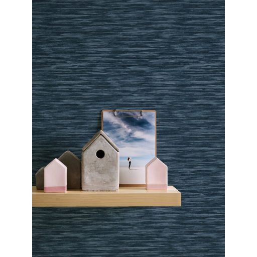 As-Creation Daniel Hechter 6, 37525-5  Natur Csíkos Design vízszintes töredezett csíkozás kék és sötétkék árnyalatok tapéta