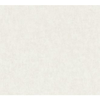   As-Creation Geo Nordic 37535-1 Natur Egyszínű textilhatású struktúra fehér/szürkésfehér tapéta