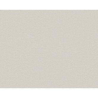   Textilhatású egyszínű monokróm minta a fenntarthatóság jegyében krémszürke tónus tapéta