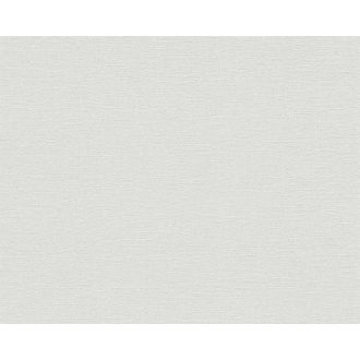   Textilhatású egyszínű monokróm minta a fenntarthatóság jegyében szürkésfehér tónus tapéta
