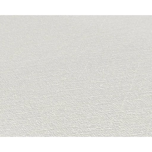 Textilhatású egyszínű monokróm minta a fenntarthatóság jegyében szürkésfehér tónus tapéta